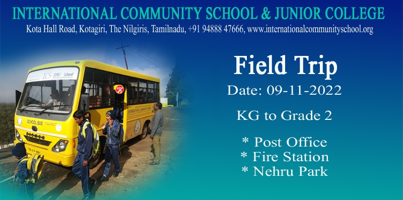Field Trip KG- Grade 2