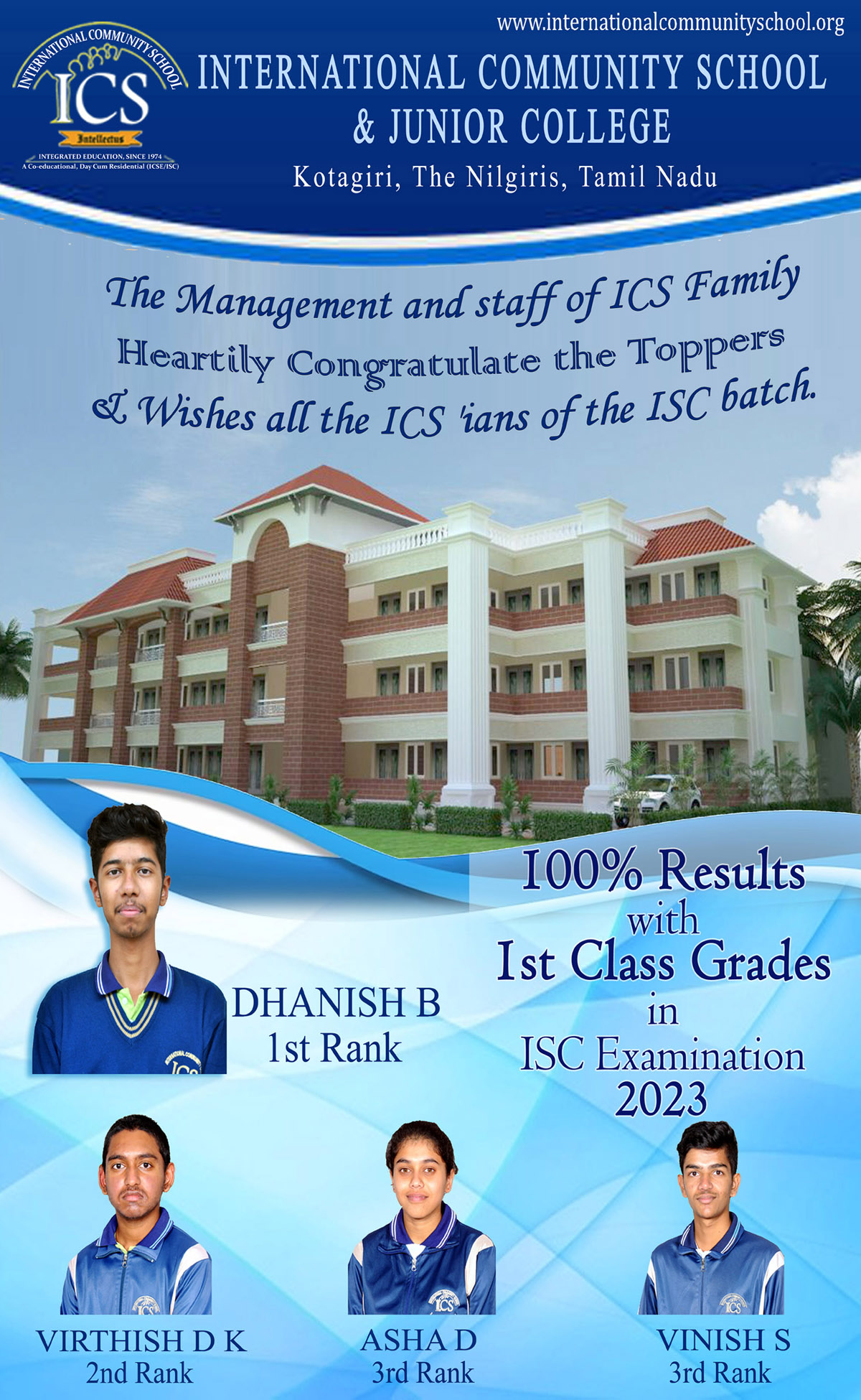 ISC Board Result 2023