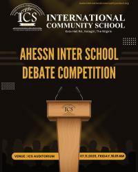 INTER-SCHOOL DEBATE COMPETITION