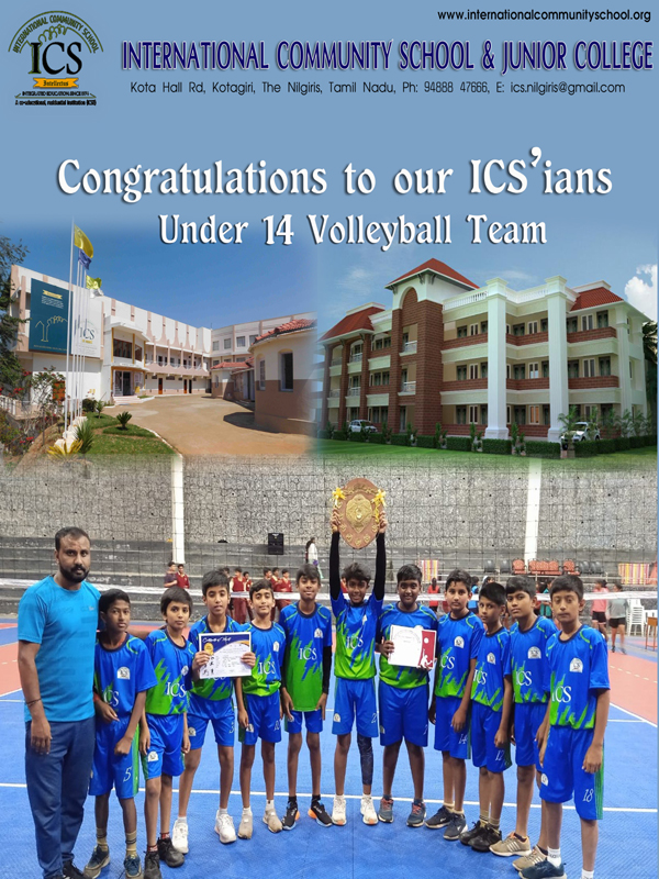 VOLLEY BALL RUNNERUP