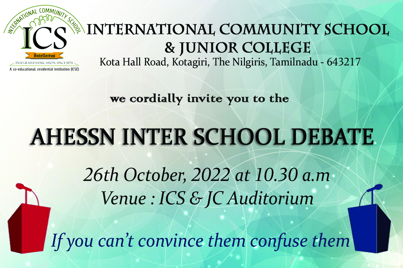 Inter School Debate