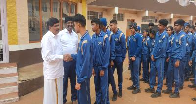 Dr. KAVIDASAN Visit @ ICS 10-01-2024