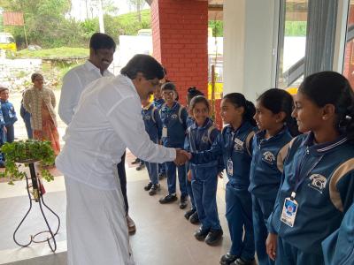 Dr. KAVIDASAN Visit @ ICS 10-01-2024