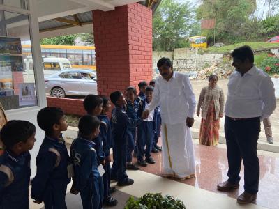 Dr. KAVIDASAN Visit @ ICS 10-01-2024