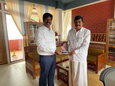 Dr. KAVIDASAN Visit @ ICS 10-01-2024